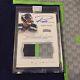 Russell Wilson Flawless Game Worn Patch Auto 10/25 Seahawks Autograph #85