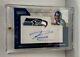 Russell Wilson Logo Patch On-card Rookie Auto /150 Sp 2012 Prominence Football