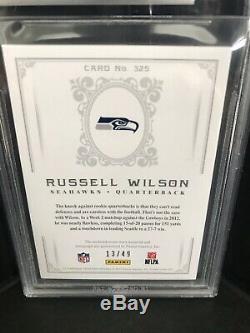 Russell Wilson National Treasures RPA Gold Auto