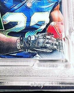 Russell Wilson RC 2012 Topps Platinum Dual Rookie Patch Auto RPA /25 PSA 8