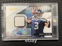 Russell Wilson RC Auto Jersey Panini Absolute 2012 37/49 Seahawks Broncos RPA