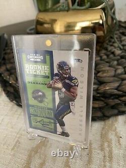 Russell Wilson Rookie 2012 Panini Contenders Auto