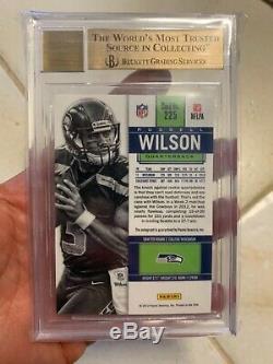 Russell Wilson Rookie Auto 2012 Contenders Rc Ticket Bgs 9.5 Autograph 10