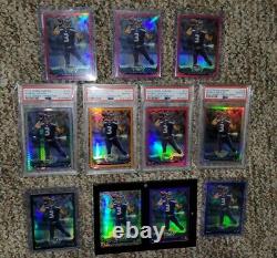 Russell Wilson Rookie Auto SPs + PSA 10s Refractors Ultimate Investor Lot BV$$