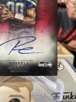 Russell Wilson Topps Inception Serial Numbered 02/25 RC Auto