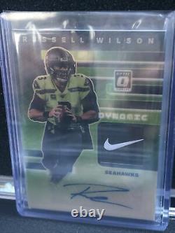 Russell wilson patch auto