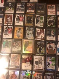 Seattle Seahawks (100) Auto Signed Lot Russell Wilson Sherman Lynch Signed RC