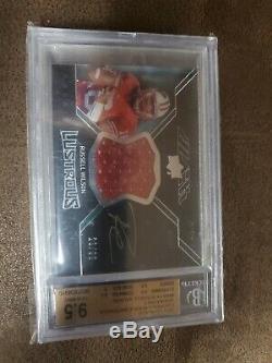 2012 Collection Exquise / 99 # Brl-14 Russell Wilson Seattle Seahawks Rookie Auto