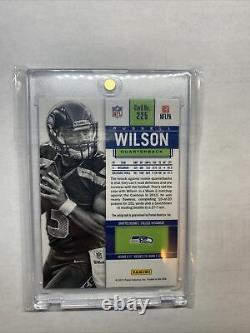 2012 Contenders Russell Wilson Auto Rc Avec Signature Bold /550