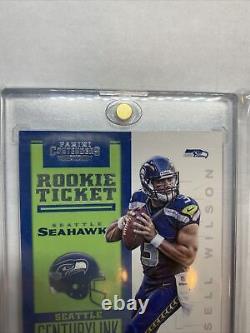 2012 Contenders Russell Wilson Auto Rc Avec Signature Bold /550