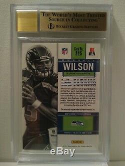 2012 Panini Contenders Russell Wilson Rookie Ticket Auto # 225a