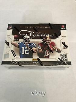 2012 Prime Signatures Football Hobby Box (possible Russell Wilson Auto Rookie)