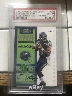 2012 Russell Wilson Contenders Auto