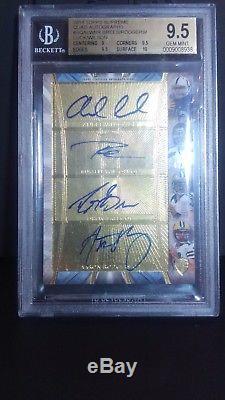 2014 Suprême Auto Aaron Rodgers Andrew Luck Russell Wilson Drew Brees