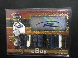 2014 Topps Triple Threads Russell Wilson Pigskin Patch Auto 1/1 A2763