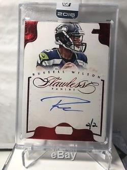 2016 Honors Flawless Russell Wilson Auto 2/2