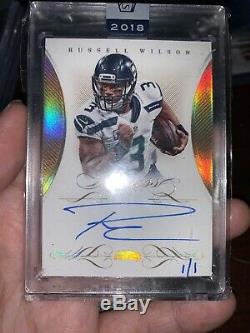 2018 Honneurs Recollection Collection 2015 Flawless Russell Wilson Auto 1/1