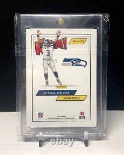 2018 Russel Wilson Panini Absolute Kaboom Refractor Non Auto Ssp Seahawks Mint