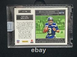 2019/20 Panini One NFL Russell Wilson Quad Patch Auto (jersey #3/10) Ssp