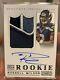 Maillot Russell Wilson 2012 Black Treasures Noir 02/25 Rookie Patch Auto Rc