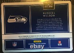 Panini Impeccable Russell Wilson 1/1 Auto Canvass Creations Printing Plate 2020 Panini Impeccable Russell Wilson 1/1 Auto Canvass Creations Printing Plate