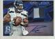 Panini Spectra 2013 Russell Wilson Auto Patch 02/15 Seattle Seahawks