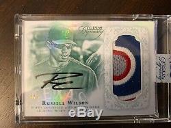 Russell Wilson Patch Auto / 5 Dynasty 2015 Auto Topps