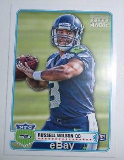 Russell Wilson Rookie Lot Maillot Auto Relic Patch # 'd 7 Rookies 1/1 Seahawks