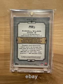 Topps Supreme Russell Wilson Auto Autographe Rc Rookie 2012 #43/50